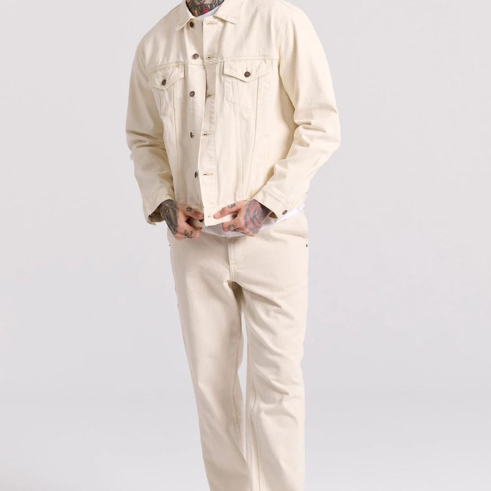 FUNKY BUDDHA Ανδρικό Τζιν Μπουφάν FBM009-071-01