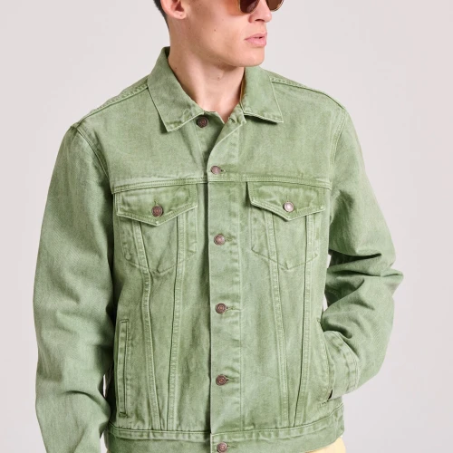 FUNKY BUDDHA Ανδρικό Τζιν Μπουφάν FBM009-071-01