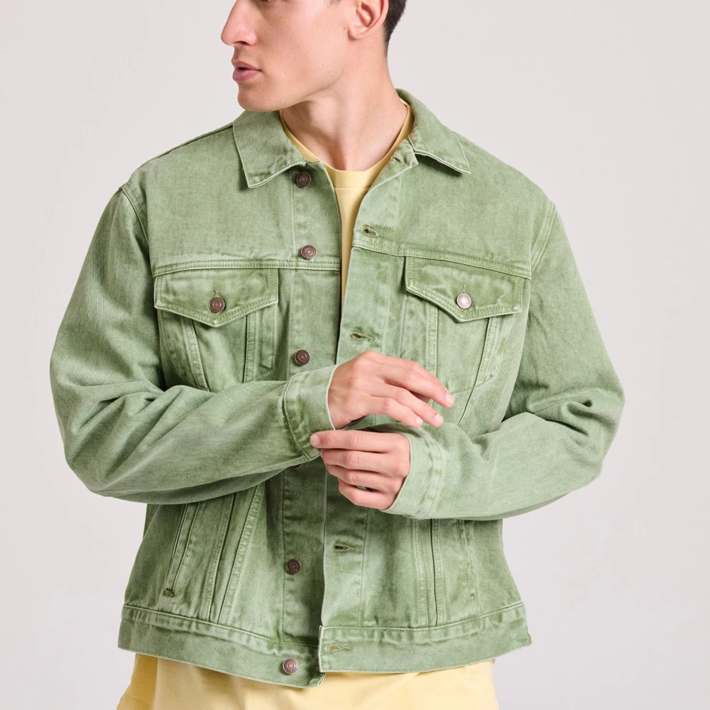 FUNKY BUDDHA Ανδρικό Τζιν Μπουφάν FBM009-071-01