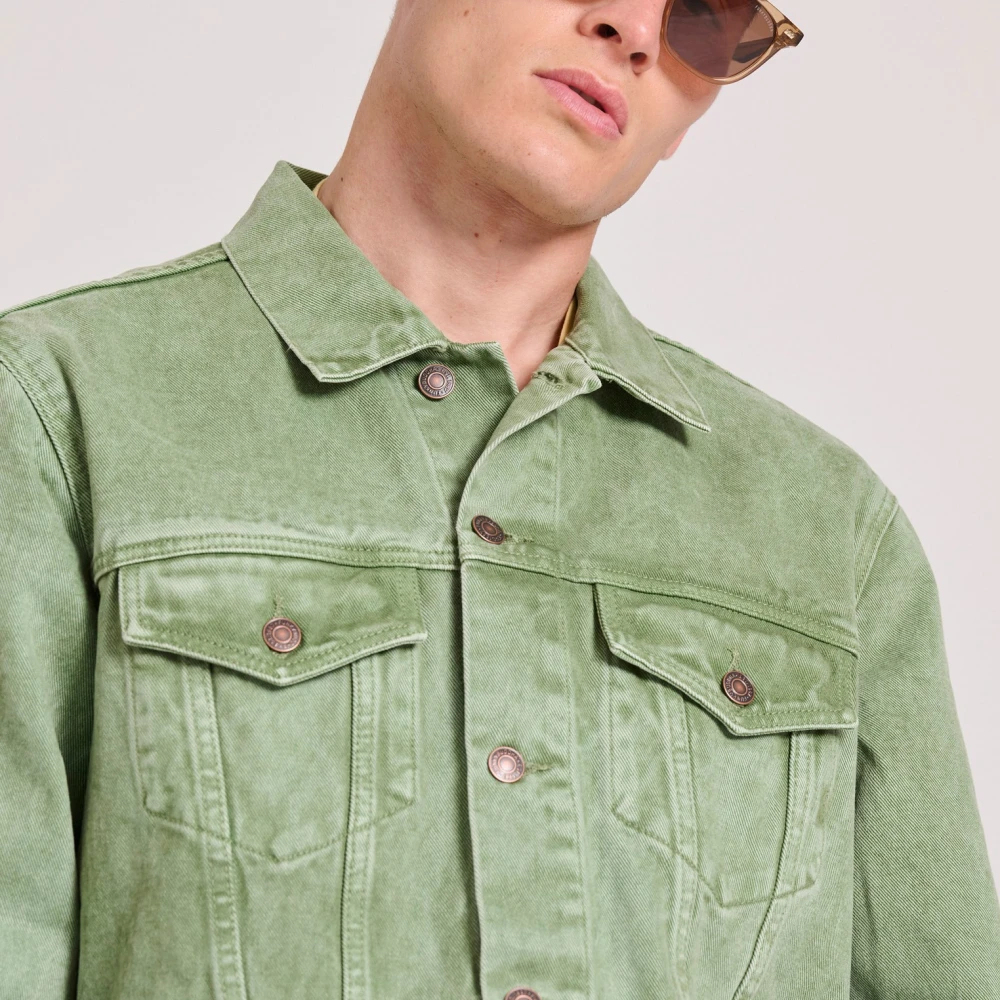 FUNKY BUDDHA Ανδρικό Τζιν Μπουφάν FBM009-071-01