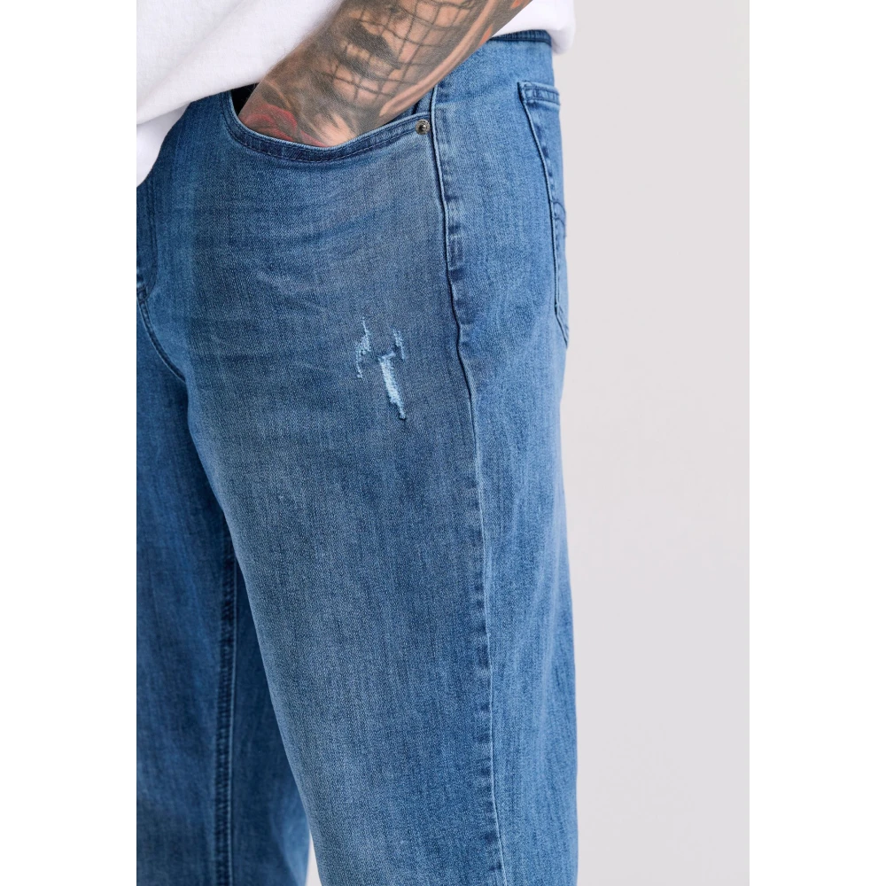 FUNKY BUDDHA Ανδρικό Τζιν Παντελόνι FBM009-077-02