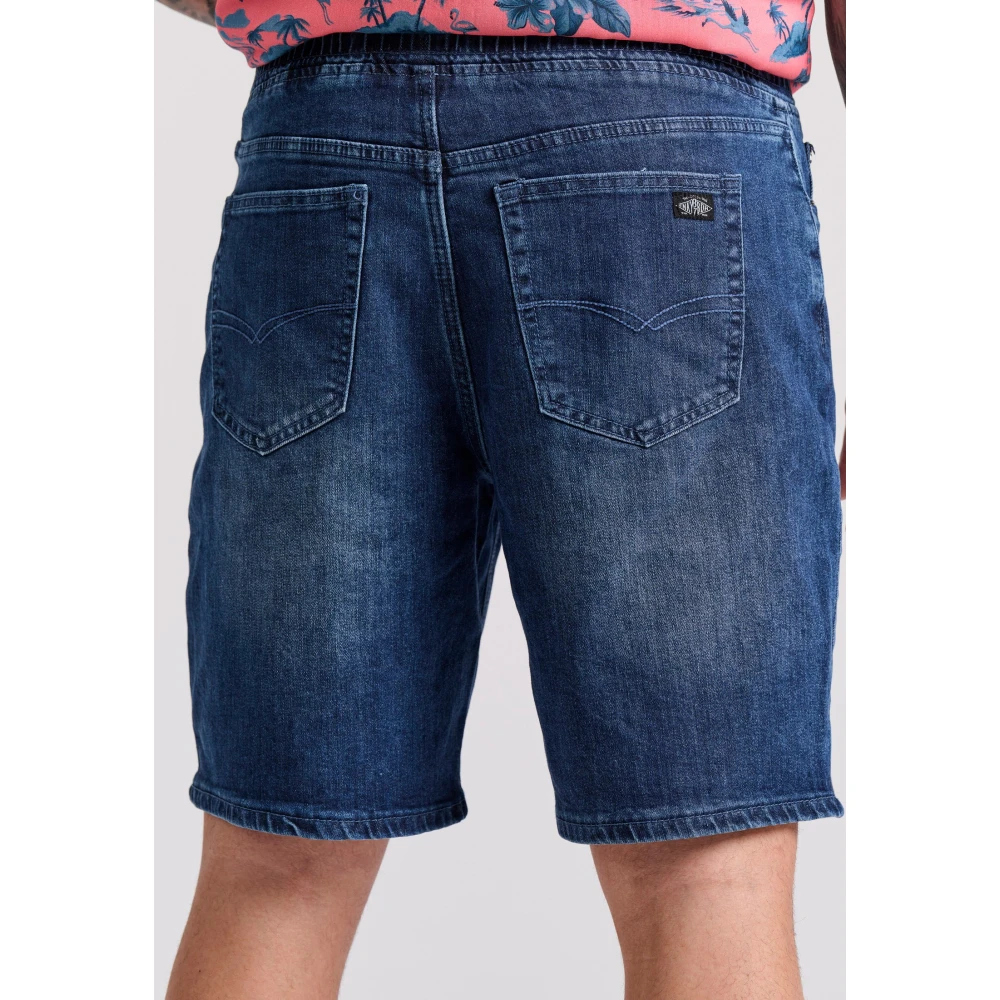 FUNKY BUDDHA Ανδρική Τζιν Βερμούδα FBM009-077-03