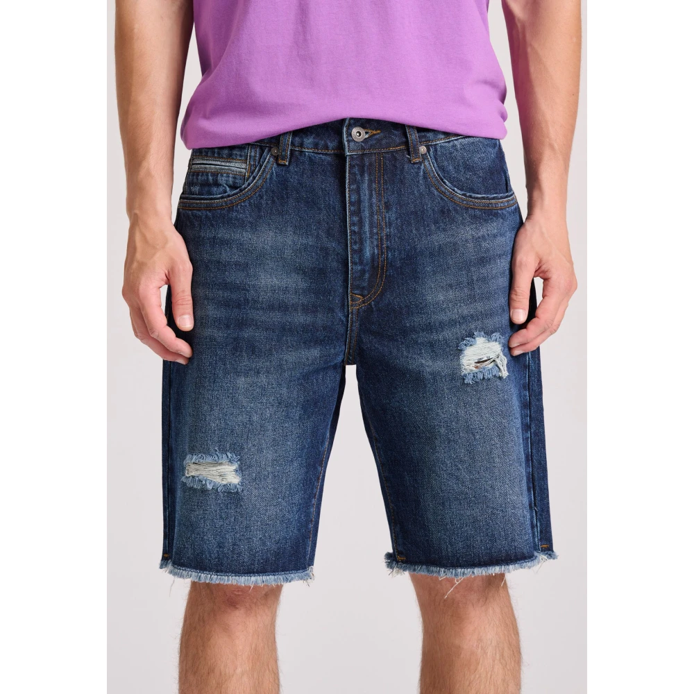 FUNKY BUDDHA ΑνδρικήΤζιν Βερμούδα FBM009-080-03