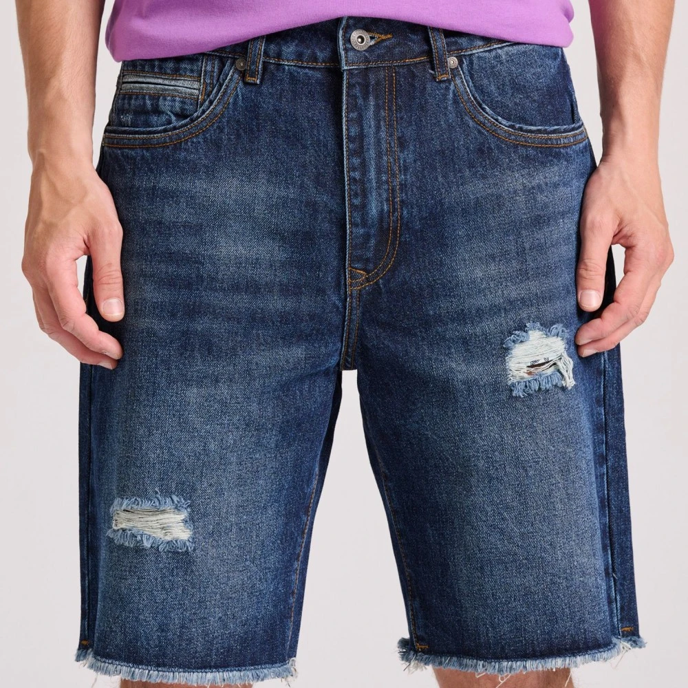 FUNKY BUDDHA ΑνδρικήΤζιν Βερμούδα FBM009-080-03