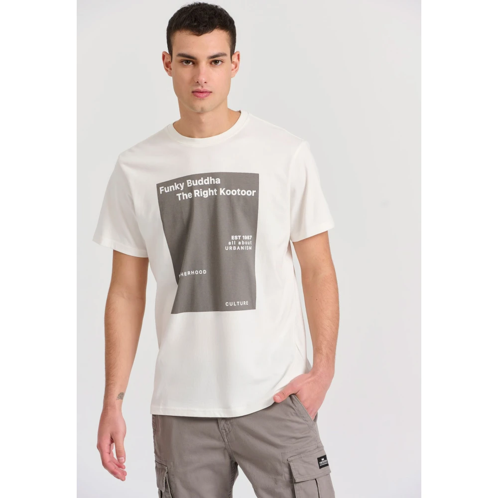FUNKY BUDDHA Ανδρικό T-Shirt FBM009-311-04