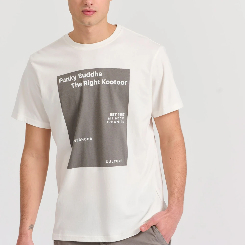 FUNKY BUDDHA Ανδρικό T-Shirt FBM009-311-04