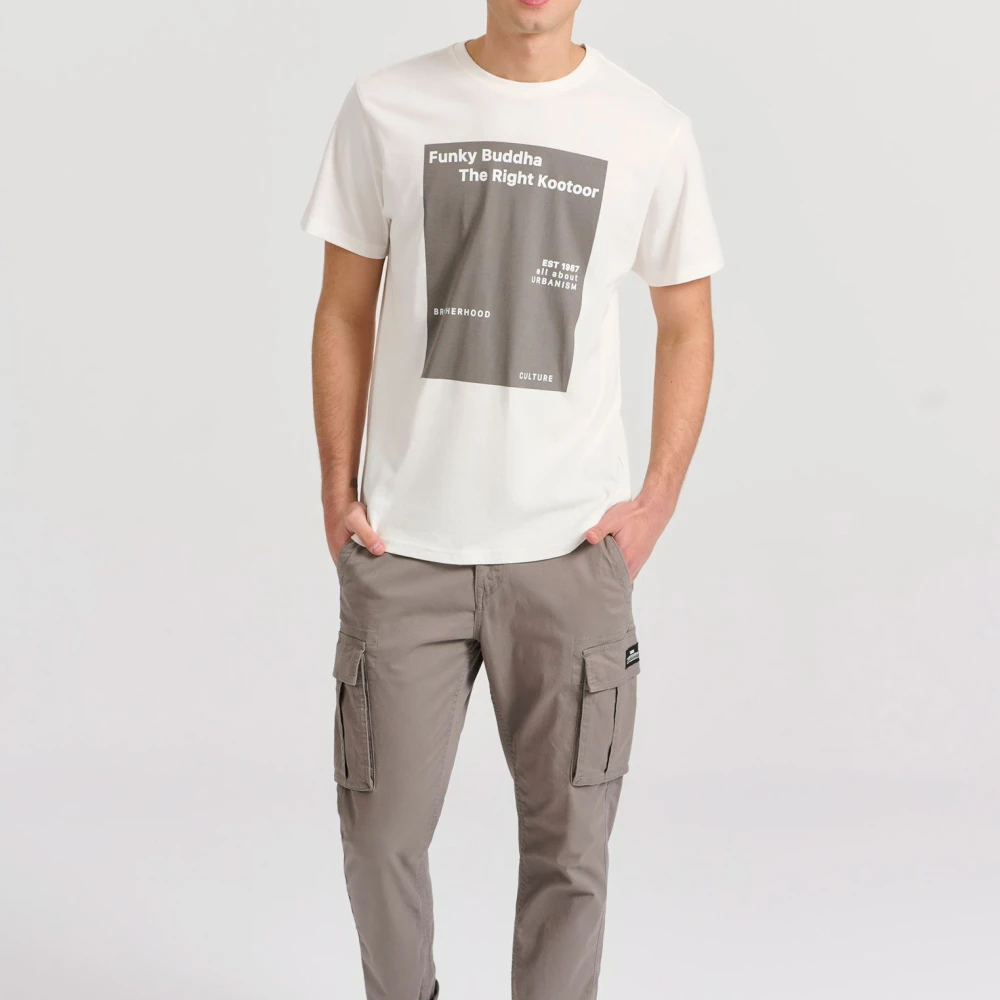 FUNKY BUDDHA Ανδρικό T-Shirt FBM009-311-04