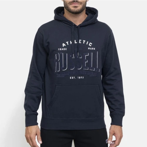 RUSSELL ATHLETIC Ανδρική Μπλούζα Φούτερ Κουκούλα