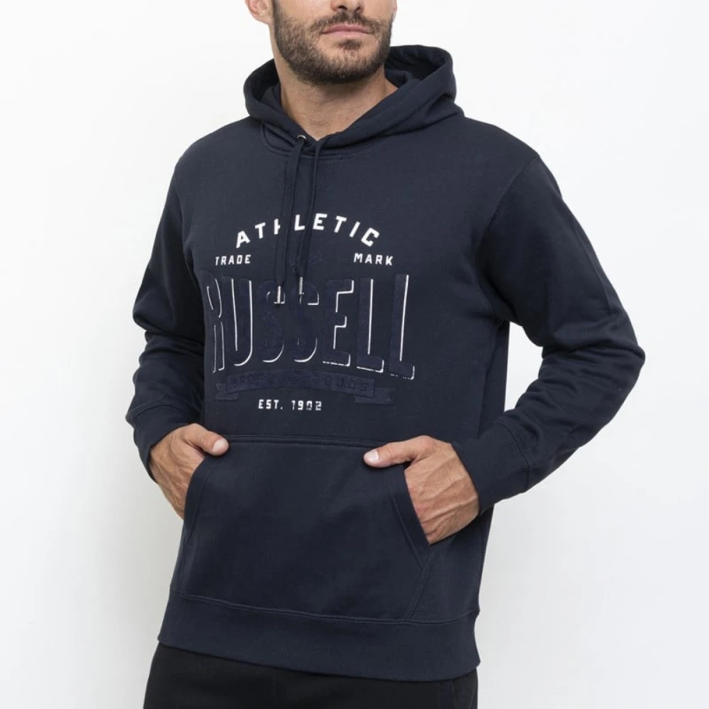 RUSSELL ATHLETIC Ανδρική Μπλούζα Φούτερ Κουκούλα