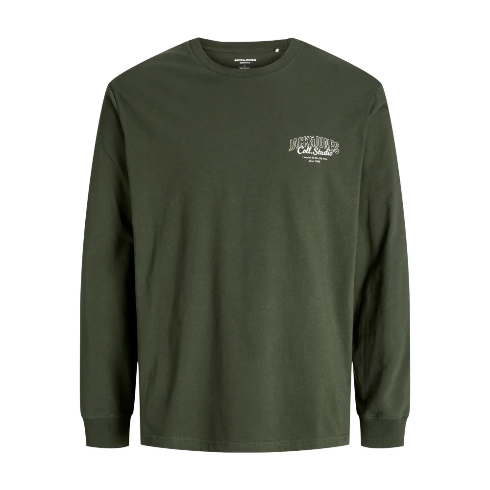 Ανδρικό T-Shirt Με Μακρύ Μανίκι Jack & Jones