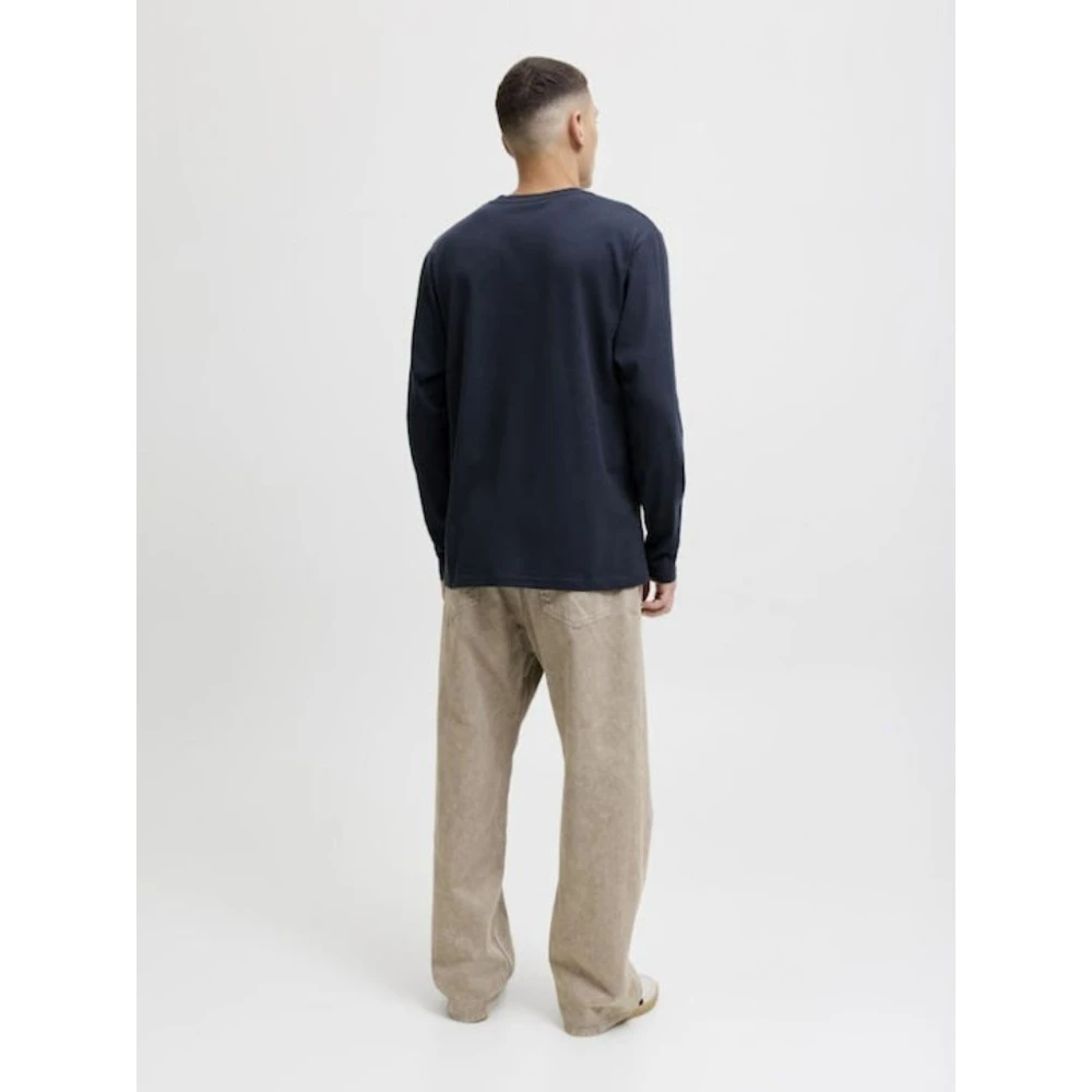 Ανδρικό T-Shirt Με Μακρύ Μανίκι Jack & Jones