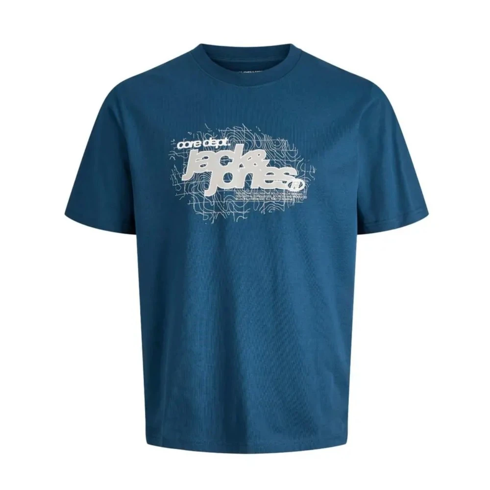 Ανδρικό T-Shirt Με Κοντό Μανίκι Jack & Jones