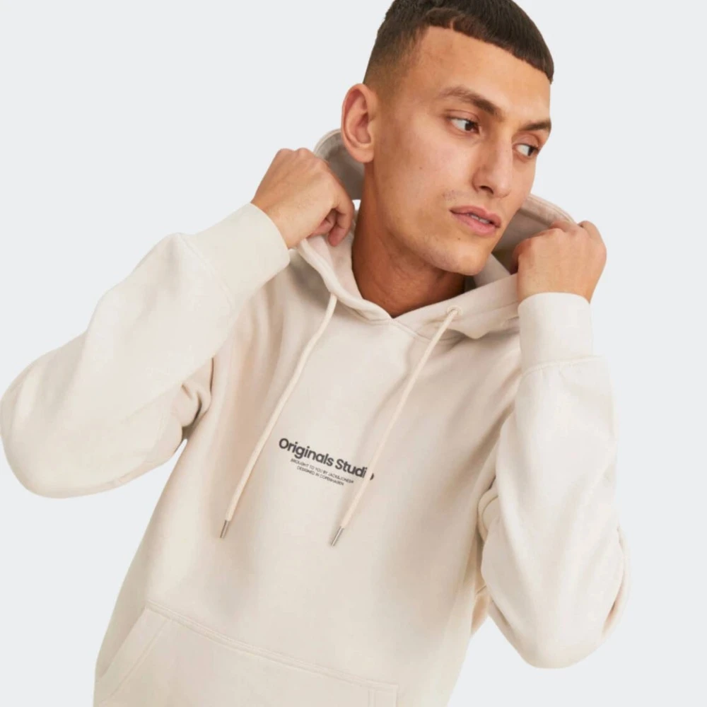 JACK & JONES Ανδρική Μπλούζα Φούτερ Λιμόκοψη Ανδρικό