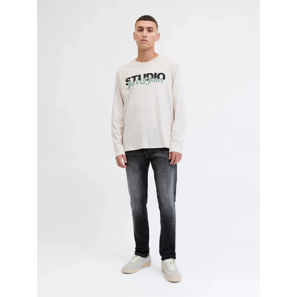 JACK & JONES Ανδρικό Παντελόνι Τζιν Glenn