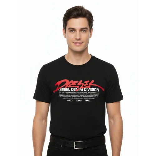 DIESEL Ανδρικό T-shirt T-Just 250217 A19700-RHQBG-900