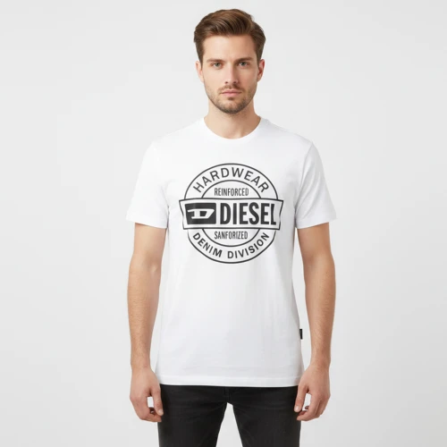 DIESEL Ανδρικό T-shirt T-Just 250218 A19701-RHQBH-100