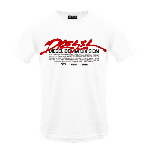 DIESEL Ανδρικό T-shirt T-Just 250218 A19701-RHQBH-100