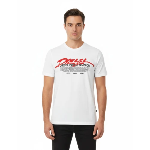 DIESEL Ανδρικό T-shirt T-Just 250218 A19701-RHQBH-100