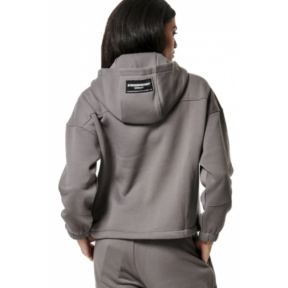 BODY ACTION Γυναικεία Μπλούζα Με Κουκούλα 061432-01