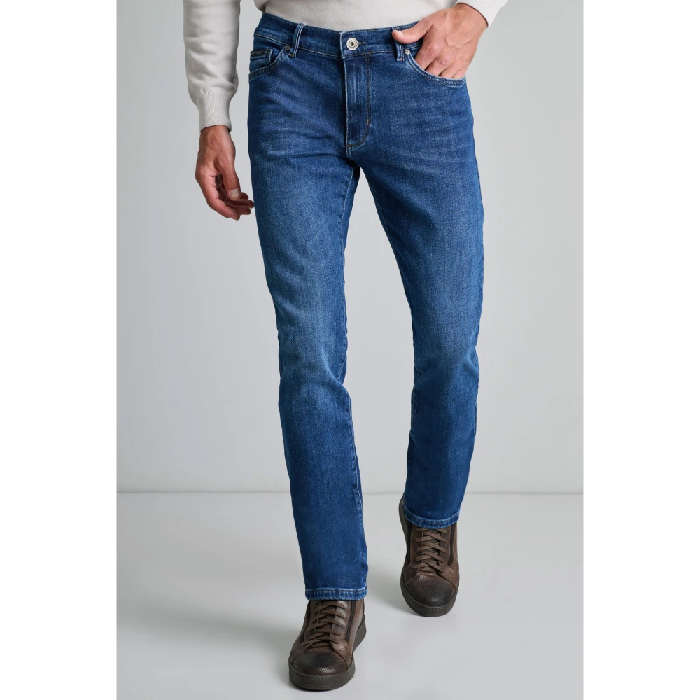 NAVY & GREEN τζιν Low Waist 24AK.020 Ανδρικό