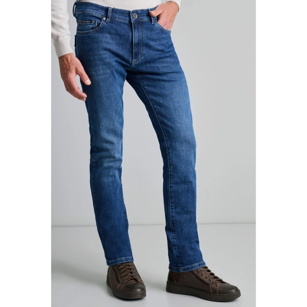 NAVY & GREEN τζιν Low Waist 24AK.020 Ανδρικό