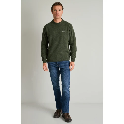 NAVY & GREEN Πλεκτό 24AR.950/P.7 12GG Wool Ανδρικό