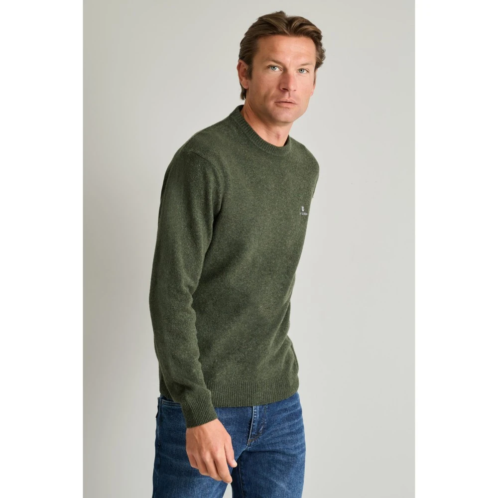 NAVY & GREEN Πλεκτό 24AR.950/P.7 12GG Wool Ανδρικό