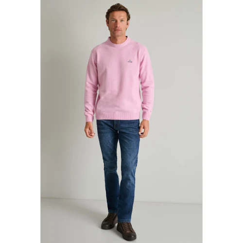 NAVY & GREEN Πλεκτό 24AR.950/P.7 12GG Wool Ανδρικό