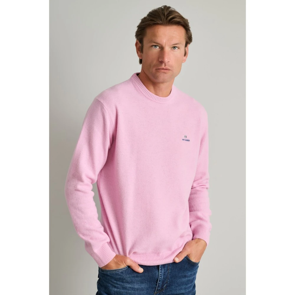 NAVY & GREEN Πλεκτό 24AR.950/P.7 12GG Wool Ανδρικό