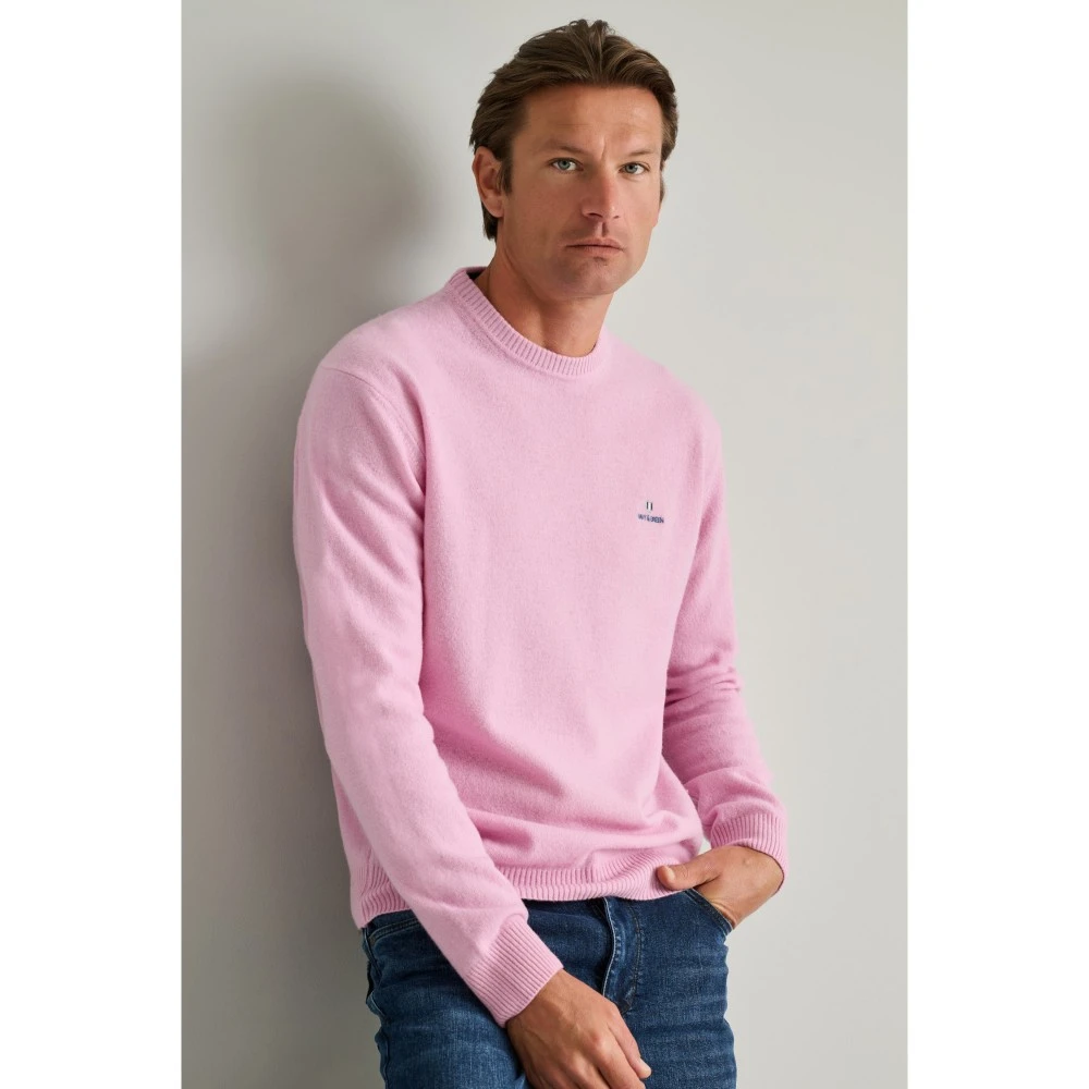 NAVY & GREEN Πλεκτό 24AR.950/P.7 12GG Wool Ανδρικό