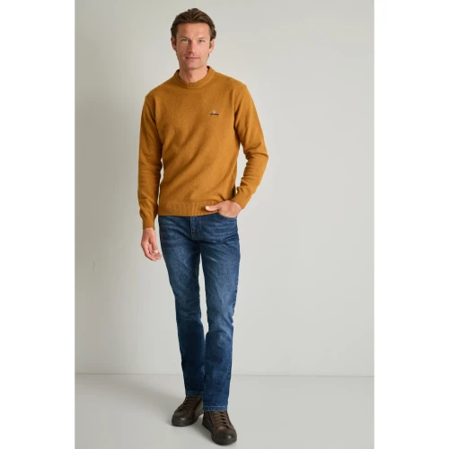 NAVY & GREEN Πλεκτό 24AR.950/P.7 12GG Wool Ανδρικό