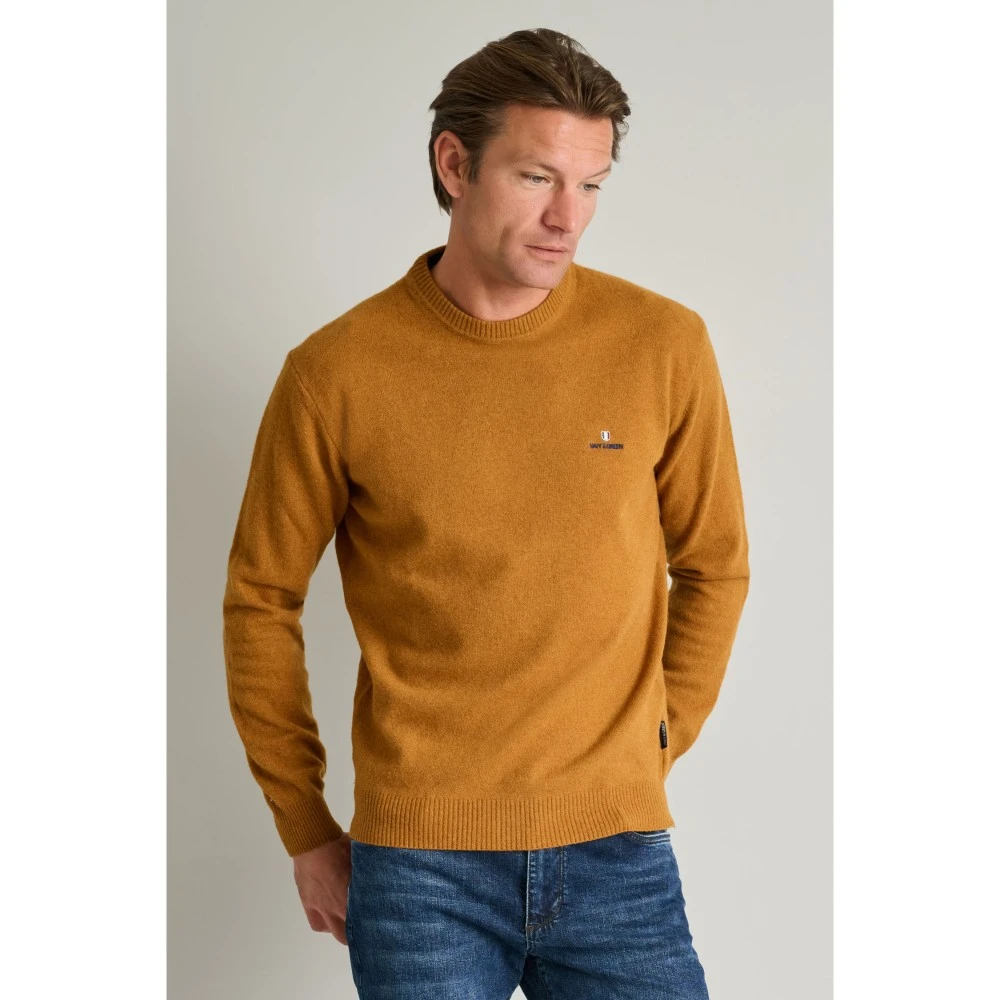 NAVY & GREEN Πλεκτό 24AR.950/P.7 12GG Wool Ανδρικό