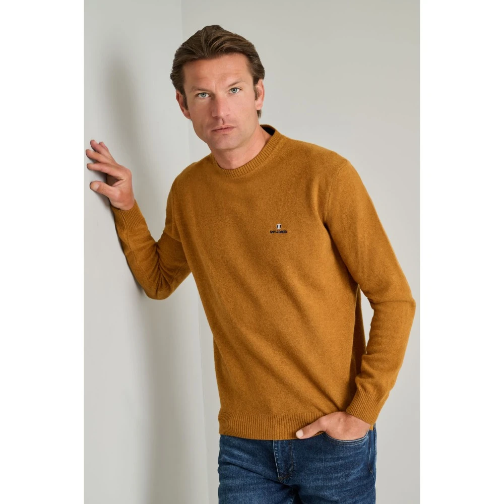 NAVY & GREEN Πλεκτό 24AR.950/P.7 12GG Wool Ανδρικό