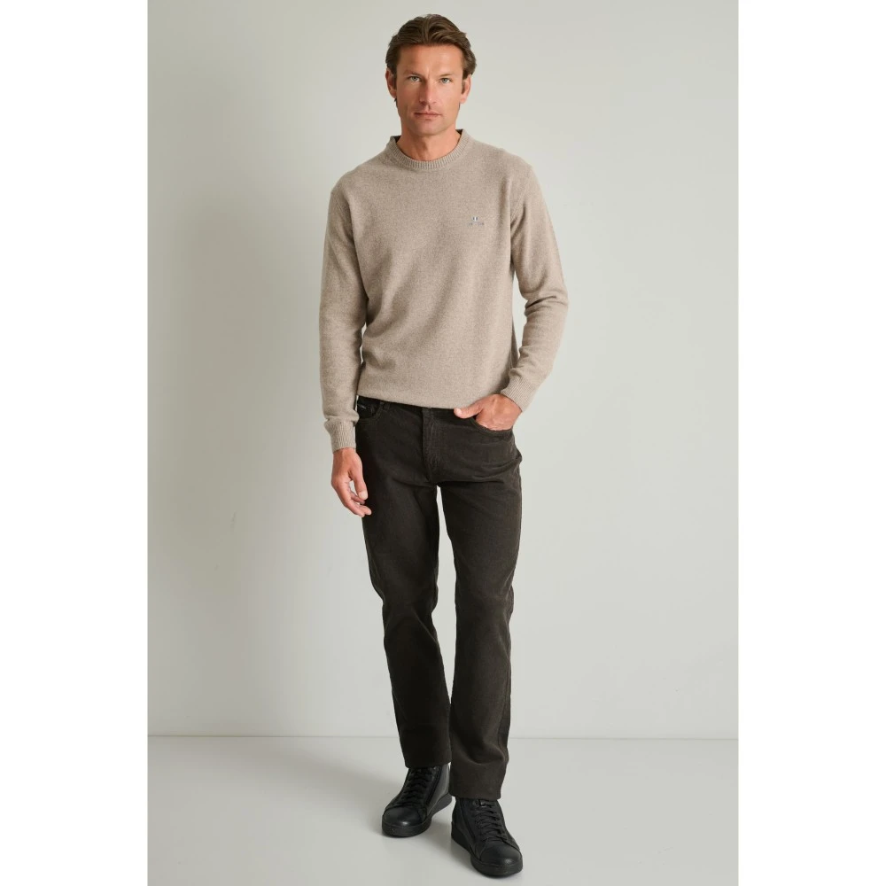 NAVY & GREEN Πλεκτό 24AR.950/P.7 12GG Wool Ανδρικό