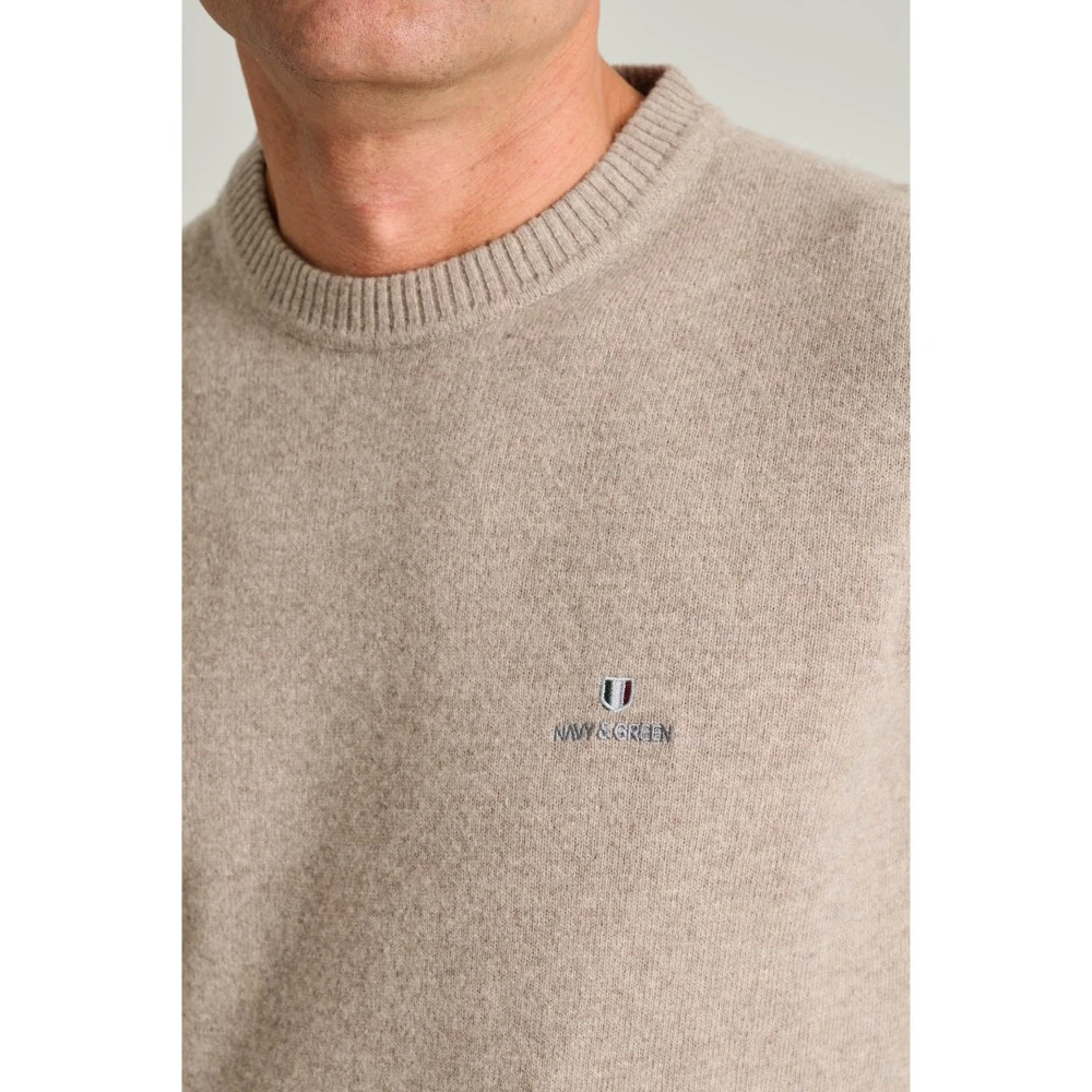 NAVY & GREEN Πλεκτό 24AR.950/P.7 12GG Wool Ανδρικό