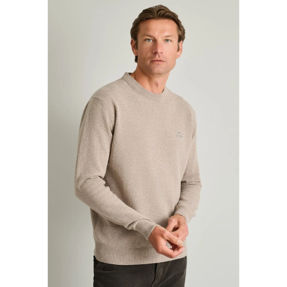 NAVY & GREEN Πλεκτό 24AR.950/P.7 12GG Wool Ανδρικό