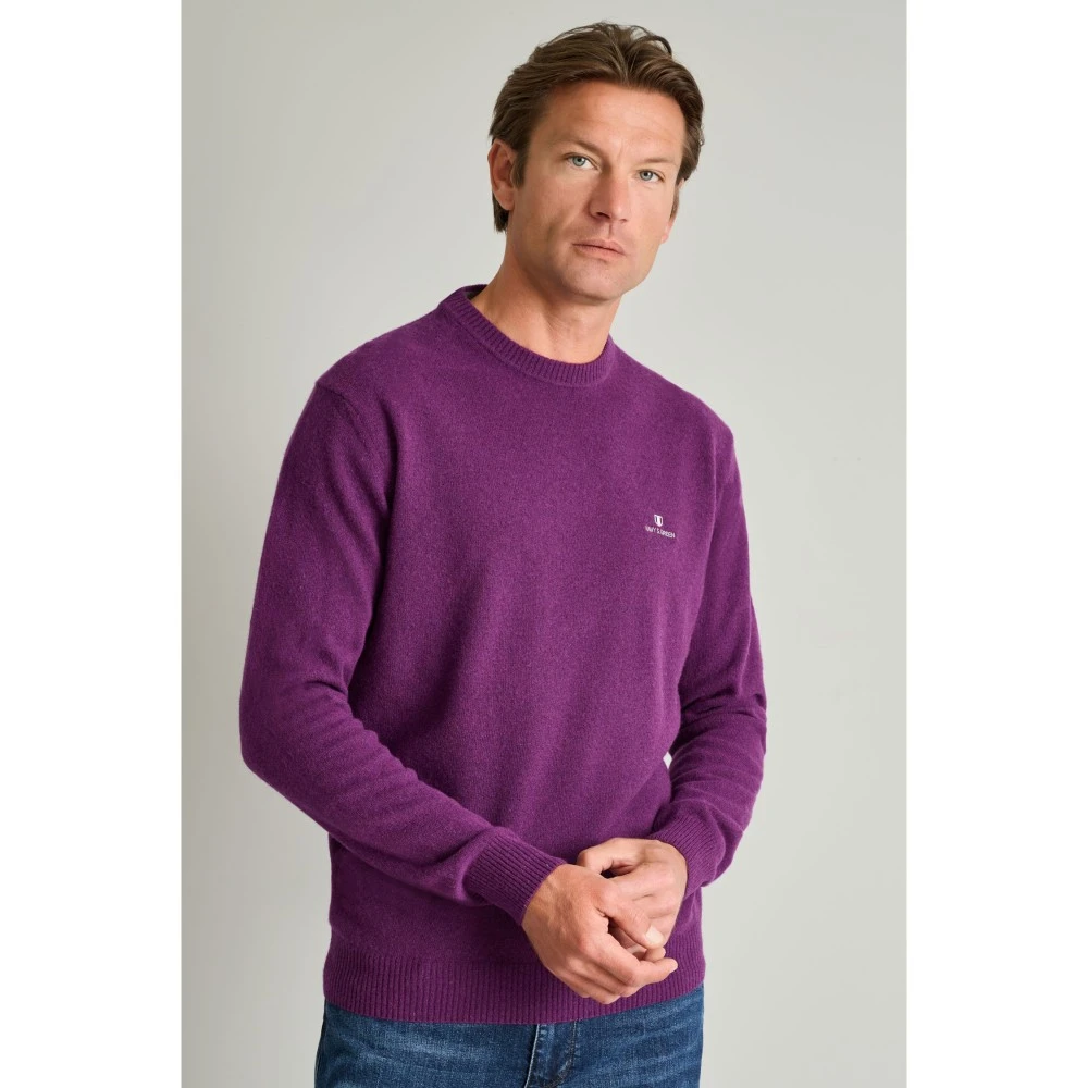 NAVY & GREEN Πλεκτό 24AR.950/P.7 12GG Wool Ανδρικό