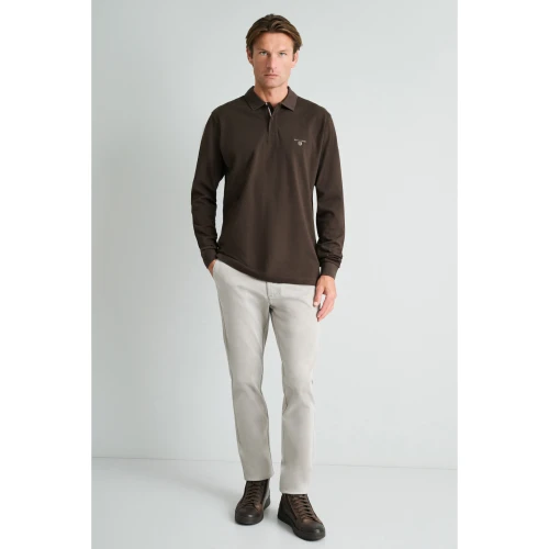 NAVY & GREEN Polo Μπλουζάκι 24EY.017/PL Custom Fit Ανδρικό