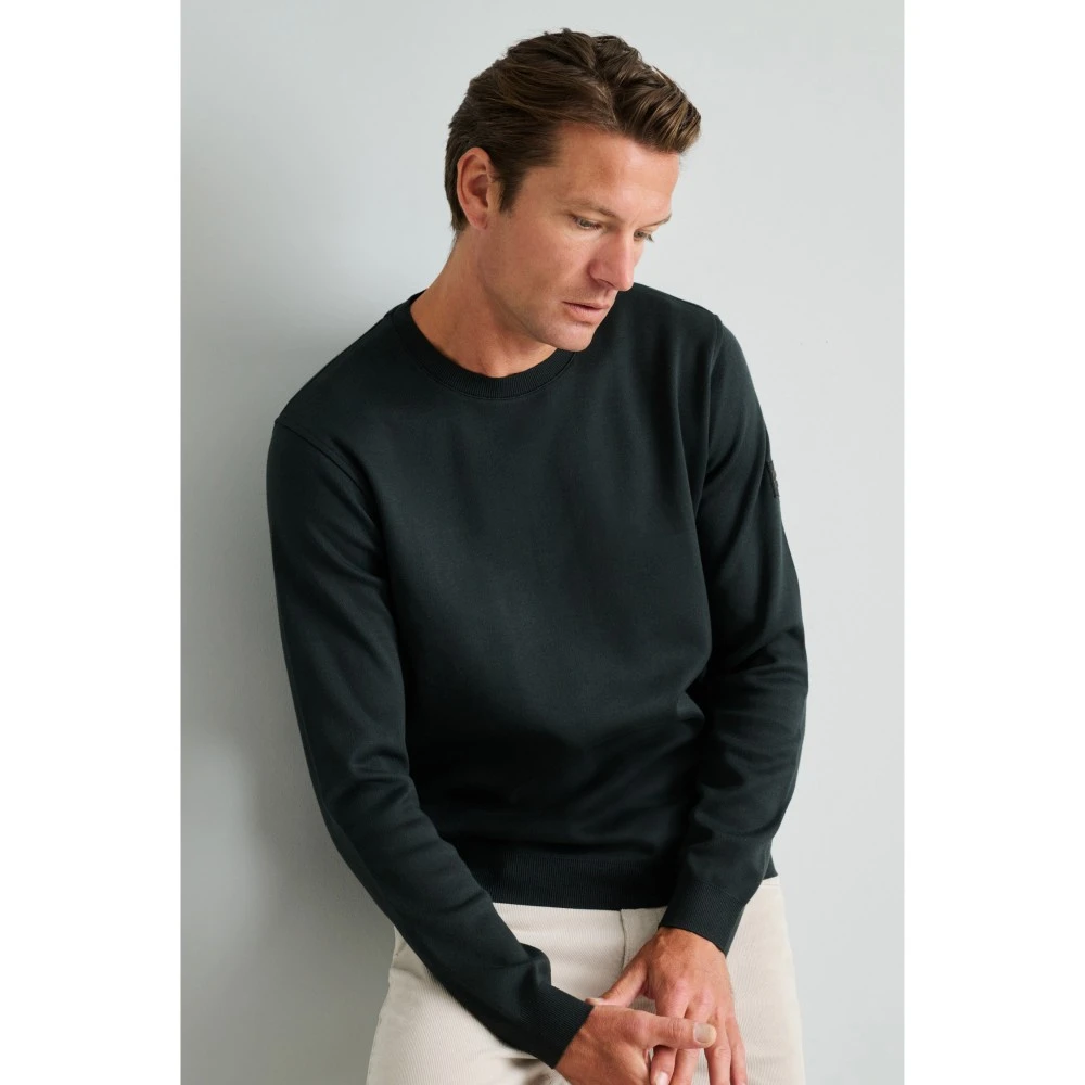 NAVY & GREEN Πλεκτό 24EY.019/R 12GG Βαμβακερό Ανδρικό