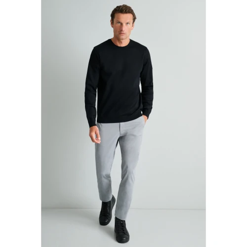 NAVY & GREEN Πλεκτό 24EY.019/R 12GG Βαμβακερό Ανδρικό