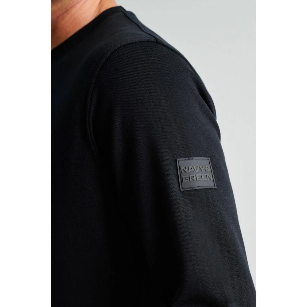 NAVY & GREEN Πλεκτό 24EY.019/R 12GG Βαμβακερό Ανδρικό