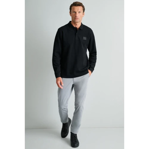 NAVY & GREEN Polo Μπλουζάκι 24GE.513 Custom Fit Ανδρικό