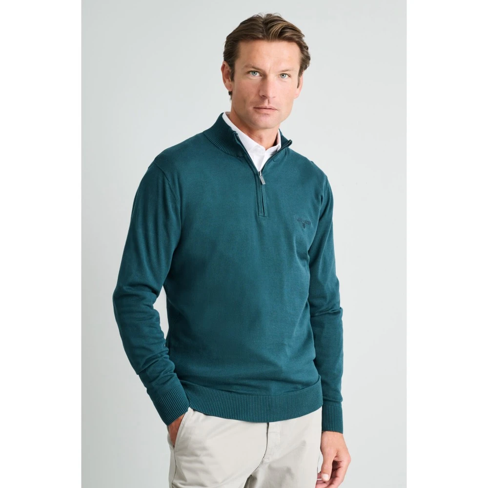 NAVY & GREEN Πλεκτό 12GG Wool Ανδρικό 24GF.001/LZ