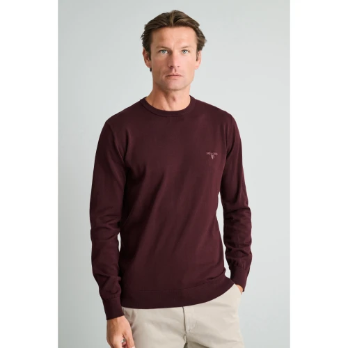 NAVY & GREEN Πλεκτό 14GG Βαμβακερό Ανδρικό