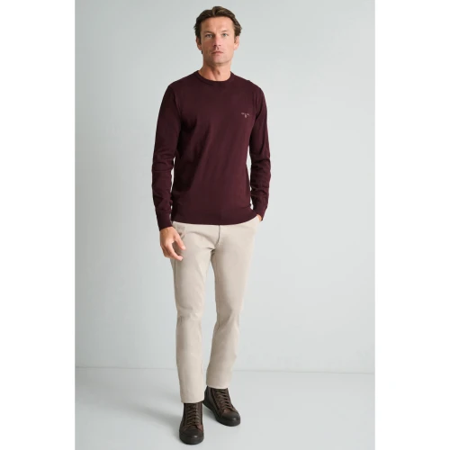 NAVY & GREEN Πλεκτό 14GG Βαμβακερό Ανδρικό