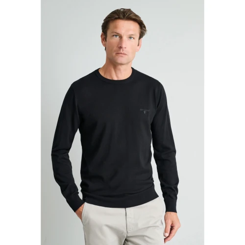 NAVY & GREEN Πλεκτό 14GG Βαμβακερό Ανδρικό