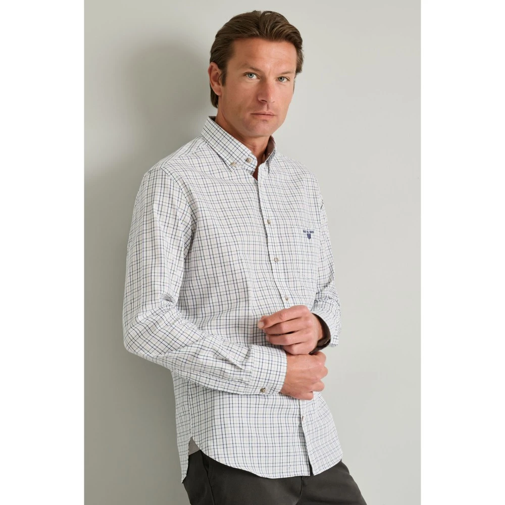 NAVY & GREEN Πουκάμισο Comfort Fit Ανδρικό