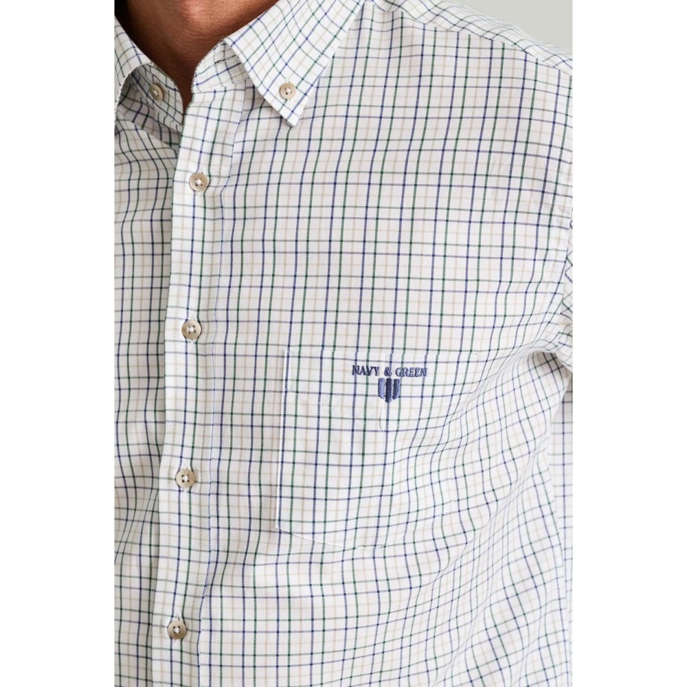NAVY & GREEN Πουκάμισο Comfort Fit Ανδρικό