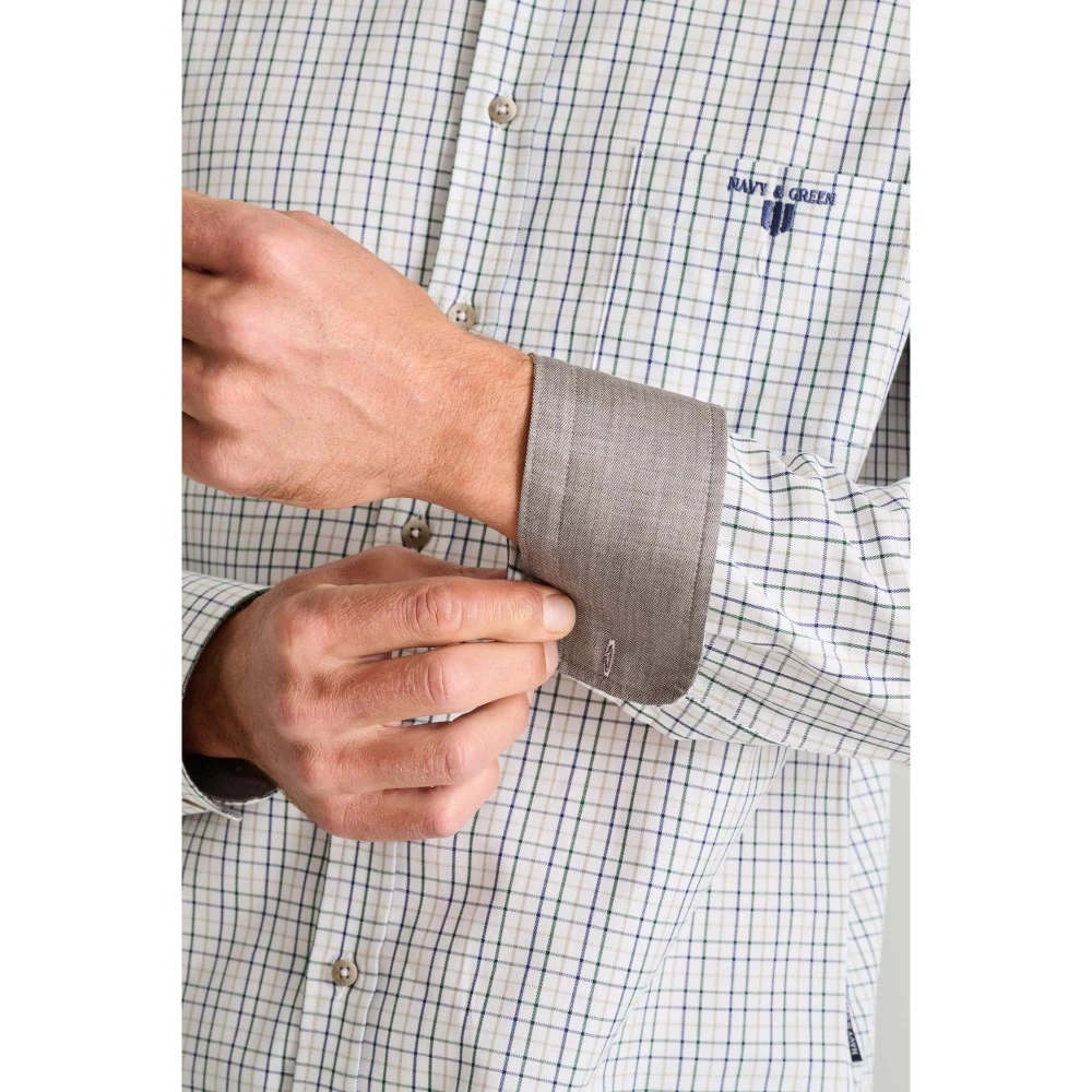NAVY & GREEN Πουκάμισο Comfort Fit Ανδρικό