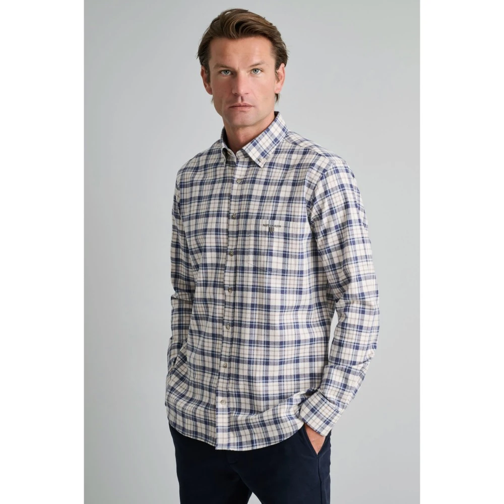 NAVY & GREEN Πουκάμισο Comfort Fit Ανδρικό